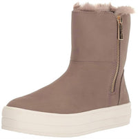 J/SLIDES Women's Henley High Top Sneakers in taupe - women's sneaker