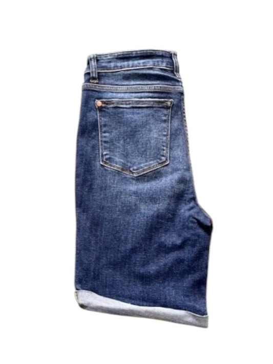 Judy Blue - Women's Bermuda Jean Shorts