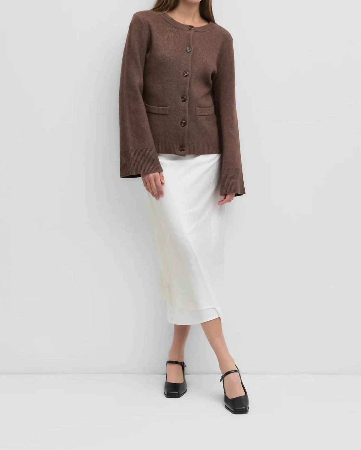Mod Ref - Flared Sleeve Cardigan