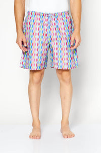Tailorbyrd - Abstract Print Swim Trunks