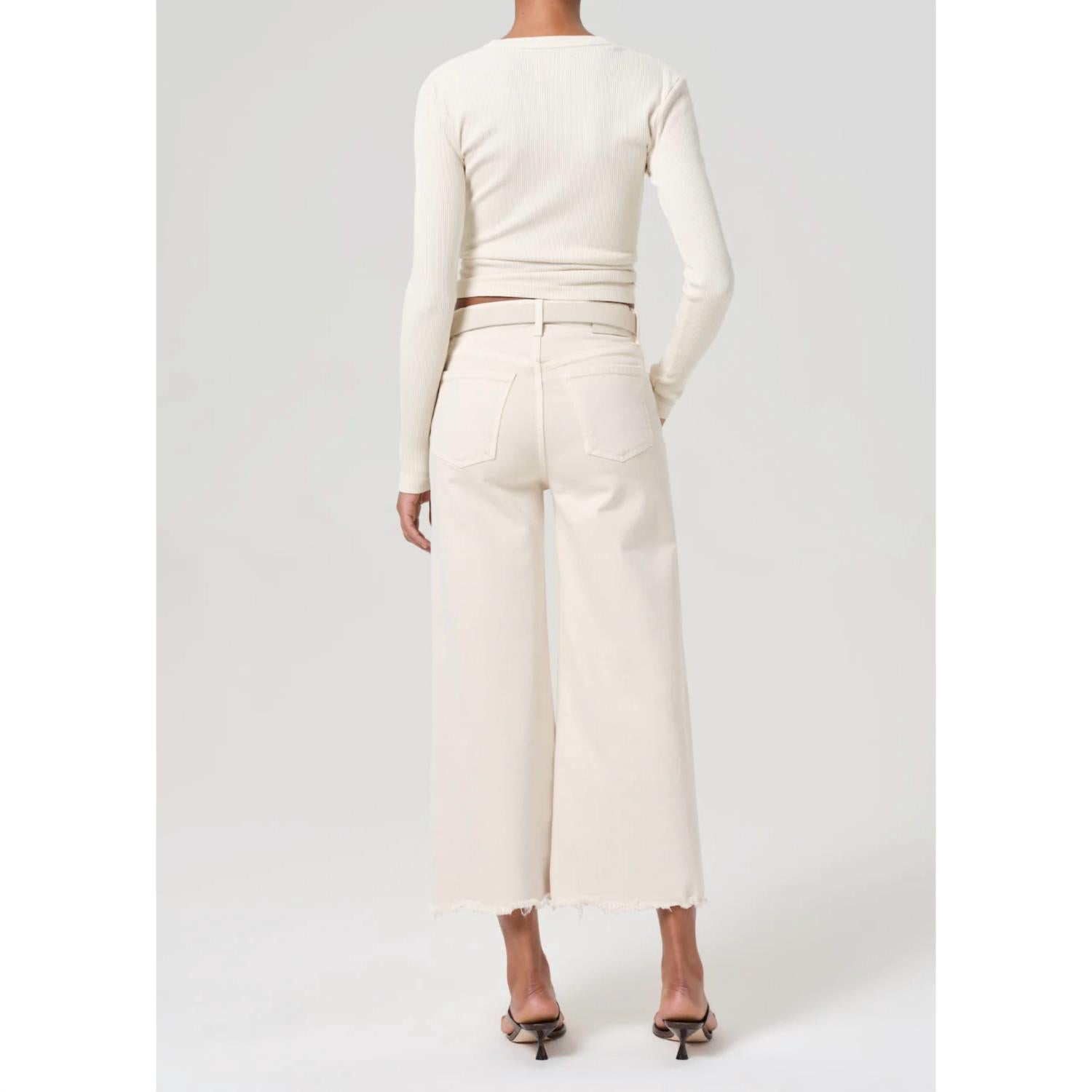 Citizens Of Humanity - Lyra Crop Wide Leg Jeans