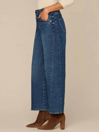 Democracy - High Rise Barely Barrel With Forward Side Panels Jean