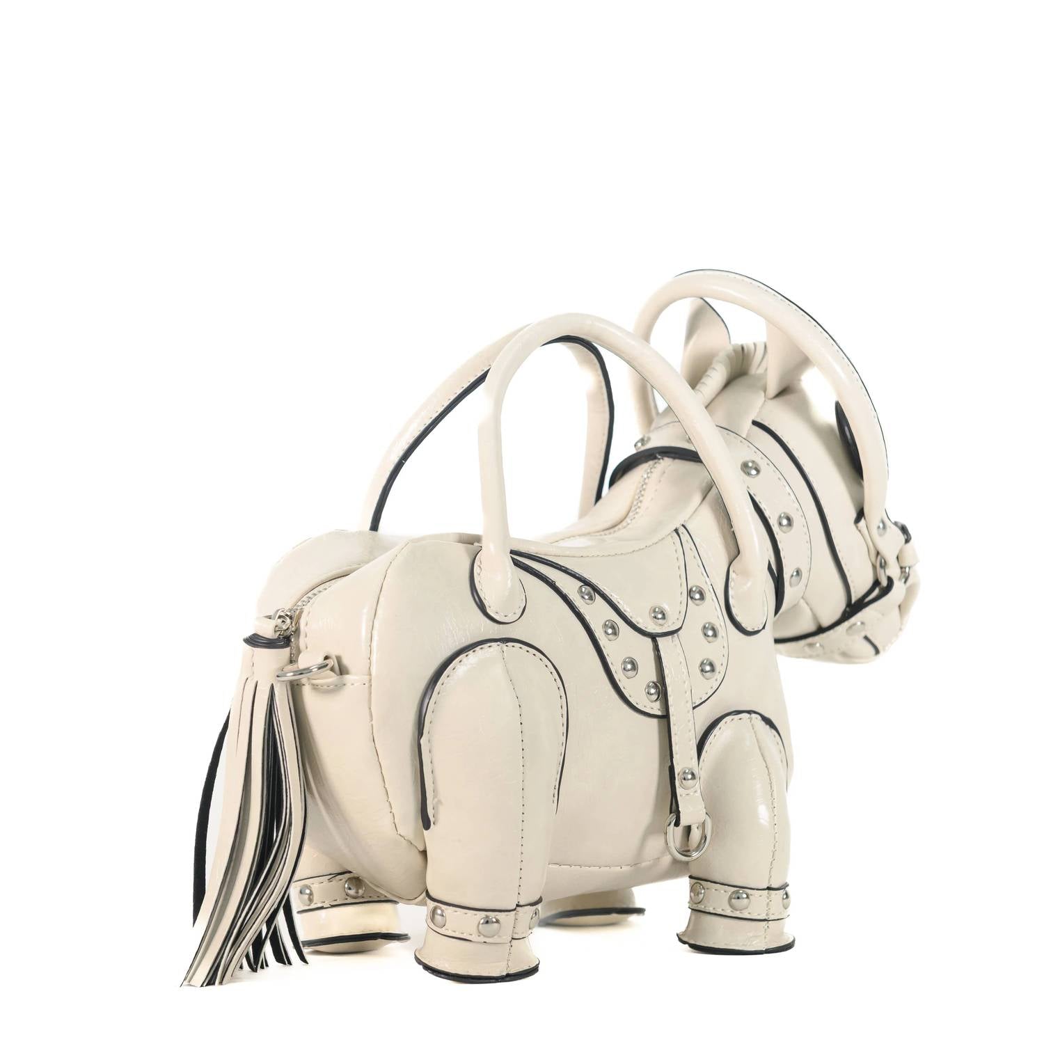 Timmy Woods Beverly Hills - Women's Belle The Pony Leather Collectible Bag