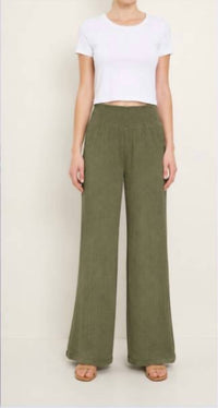 Michael Stars - Susie Gauze Smocked Waist Pant