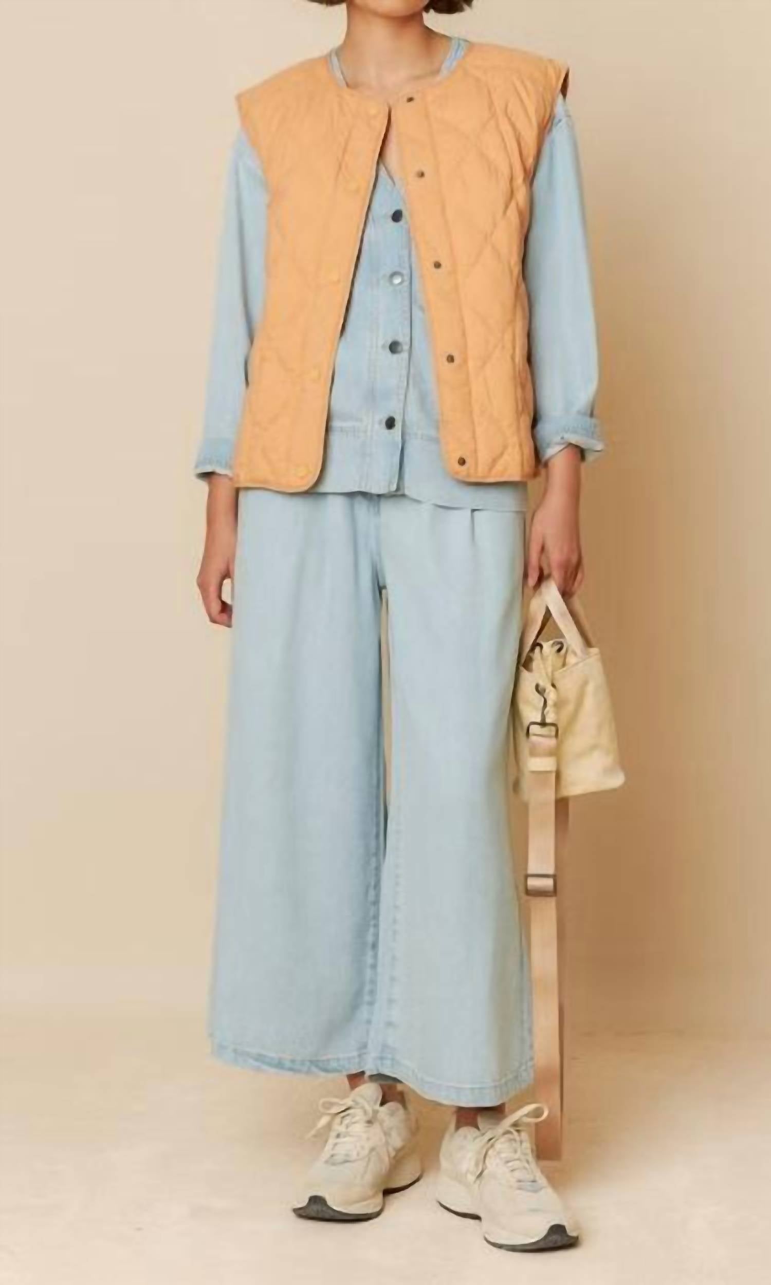 Indi & Cold - Padded With Snaps Vest