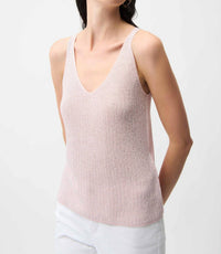 Joseph Ribkoff - Metallic Knit With Rhinestones Camisole