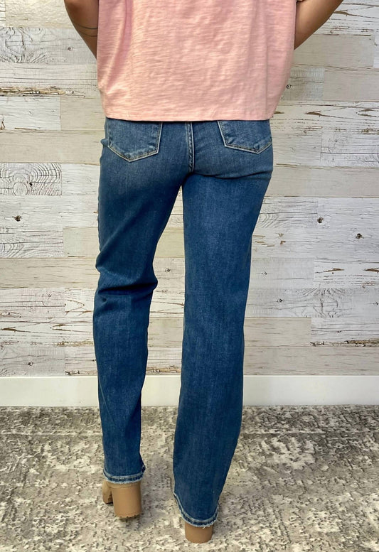 Judy Blue - Women's High Rise 90s Straight Leg Jean