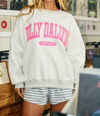 Bucketlist - Reversible Oversized Sweatshirt