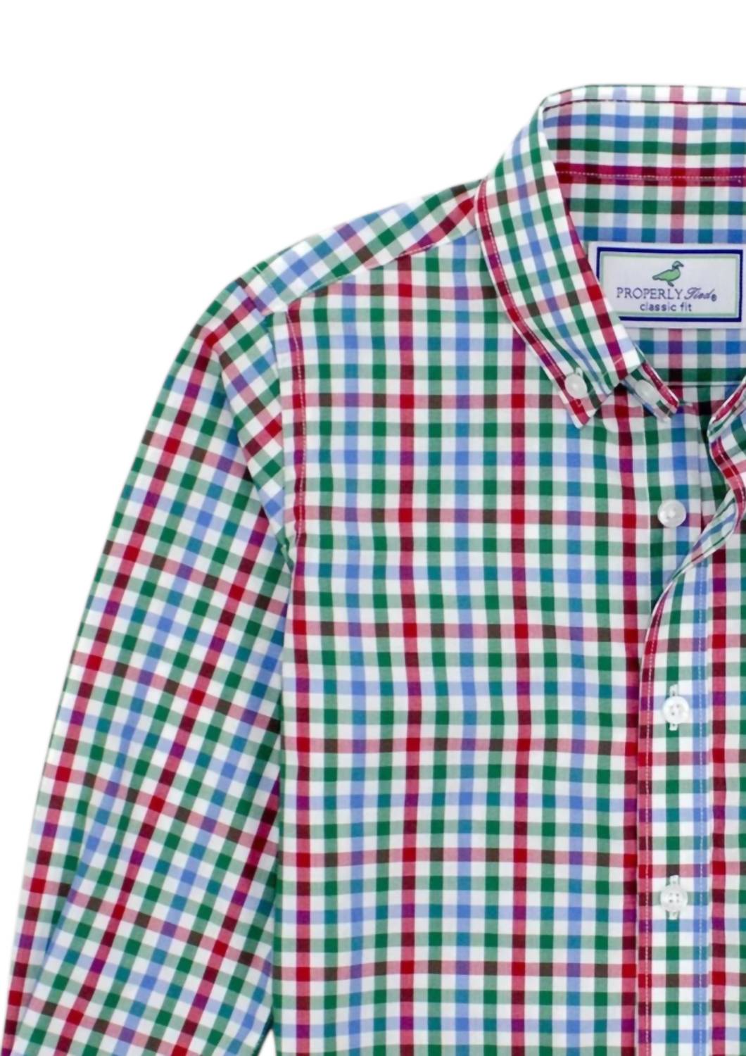 Properly Tied - Boy's Seasonal Sportshirt