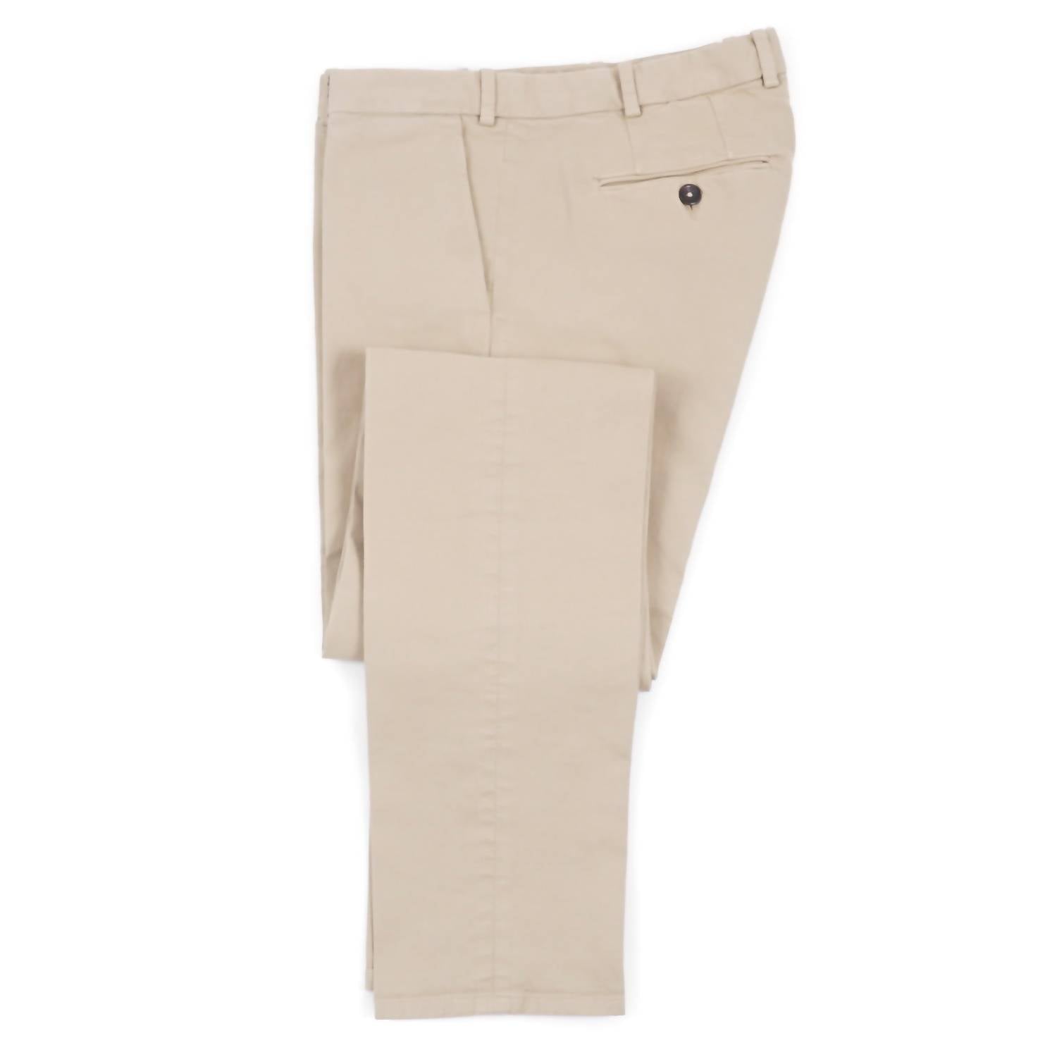 Luigi Borrelli Napoli - Men's Slim-fit Cotton Pants