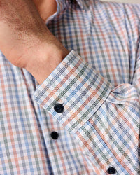 JOHNNIE-O Vanderwall Natural Performance Shirt in white - men's shirt - view 5
