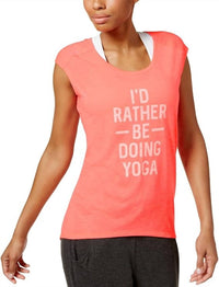 Gaiam - Women's Activewear Slub Graphic T-shirt