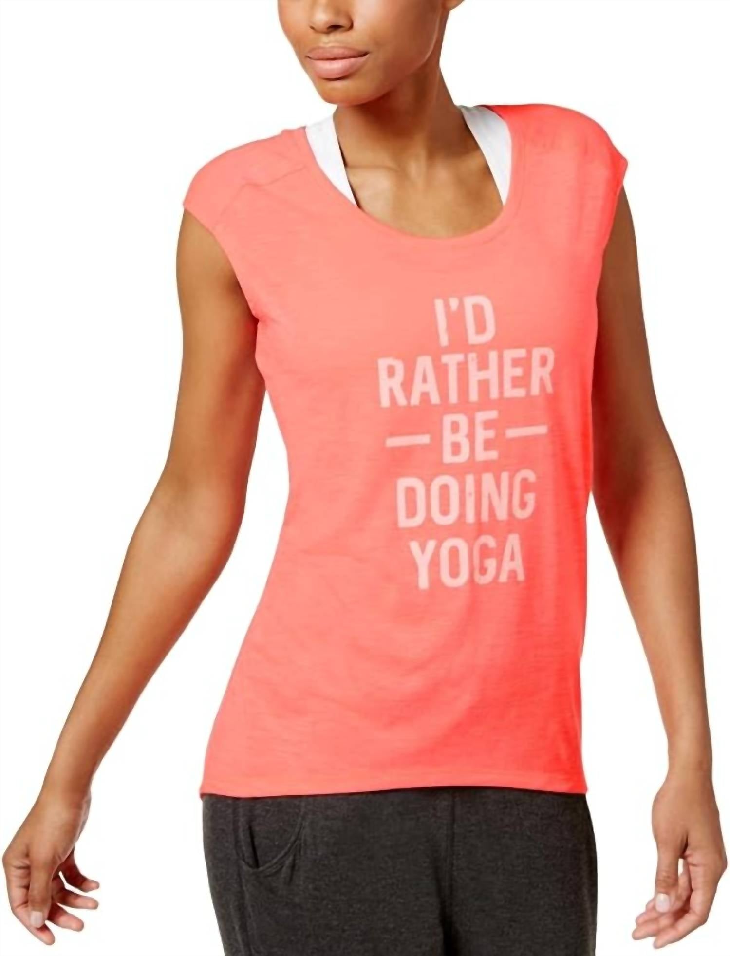 Gaiam - Women's Activewear Slub Graphic T-shirt