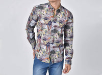 Eight X - Earthy Forest Button Down Shirt