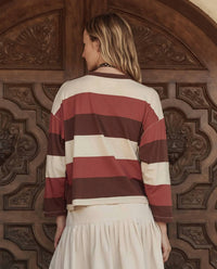 The Great. - Field Cropped Sweep Tee