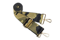 WanderFull Women's Hydrobag Handle Purse With Camo Crossbody Strap in army green - women's bag