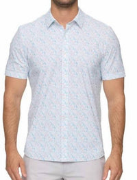 Flags & Anthem - Edgewood Short Sleeves Drink Print Journey Shirt