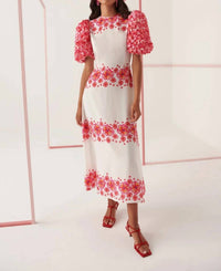 Celia B - Natura Floral Midi Dress