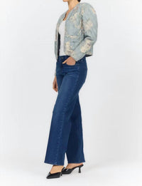 Dear John Denim - Kit Floral Quilted Denim Jacket
