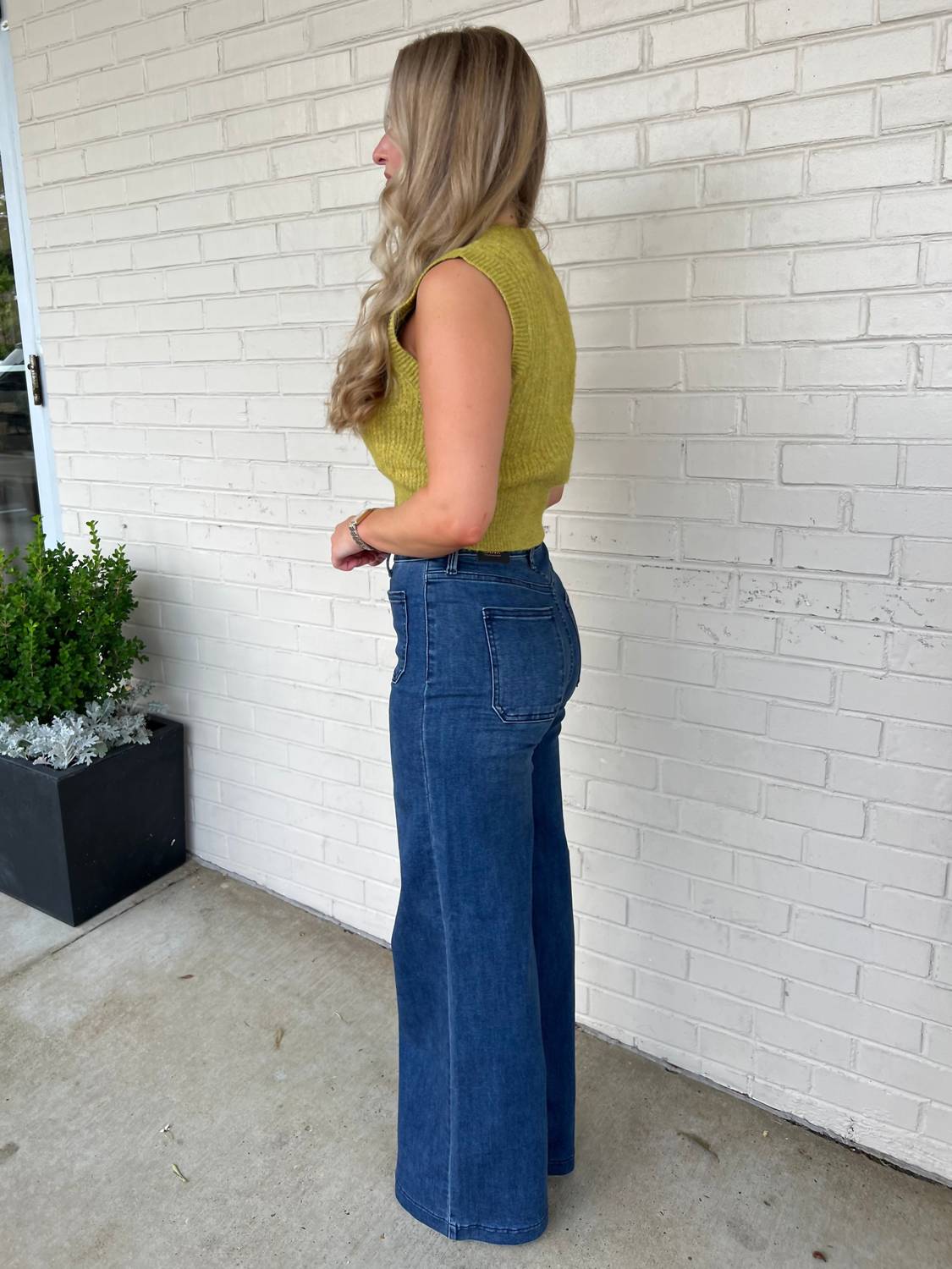 Just Black Denim - Belle Patch Pocket Jeans