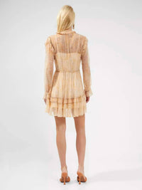 French Connection - Callie Recycled Crinkle Ruffle Mini Dress