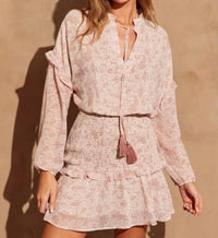 Dress Forum - Wanderer Paisley Floral Print Mini Dress