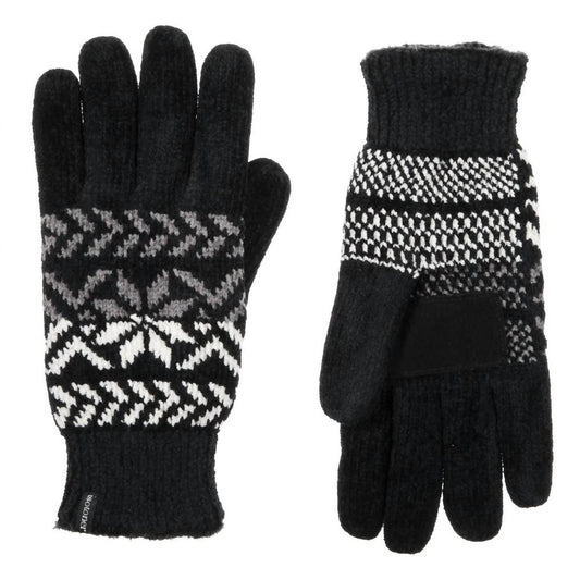 Women’s Chenille Snowflake Gloves