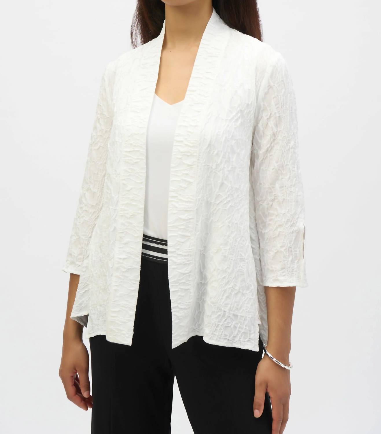 Joseph Ribkoff - Jacquard Straight Cover Up