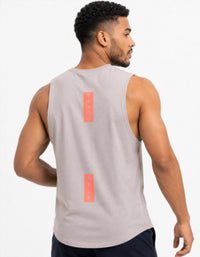 The Athletic Side Of Us - Logo Printed Tank Top