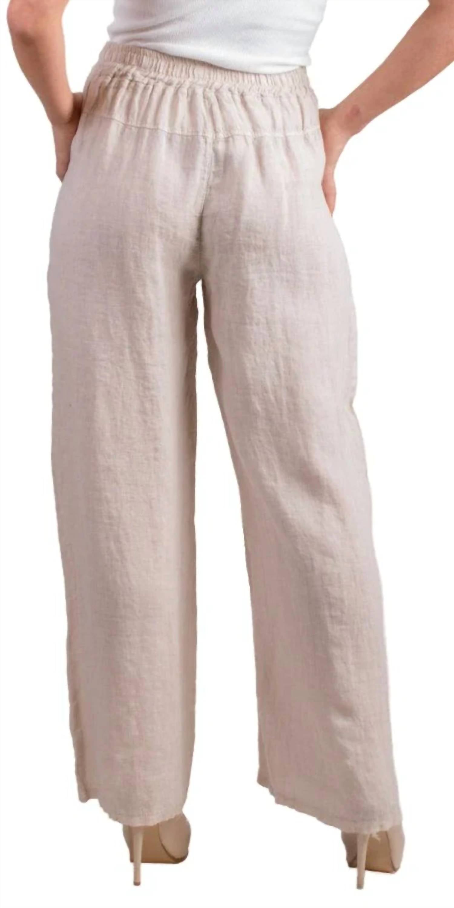 Gigi Moda - Delfina Linen Pants