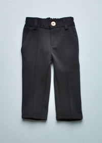 Emanuel Pris Boys Pantalone Slacks in navy - kids' item