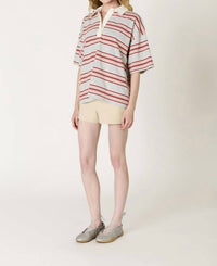 Nia - Ronda Striped Rugby Top