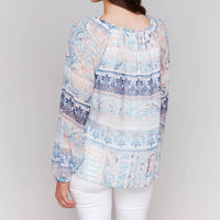 Charlie B - Printed Chiffon Blouse