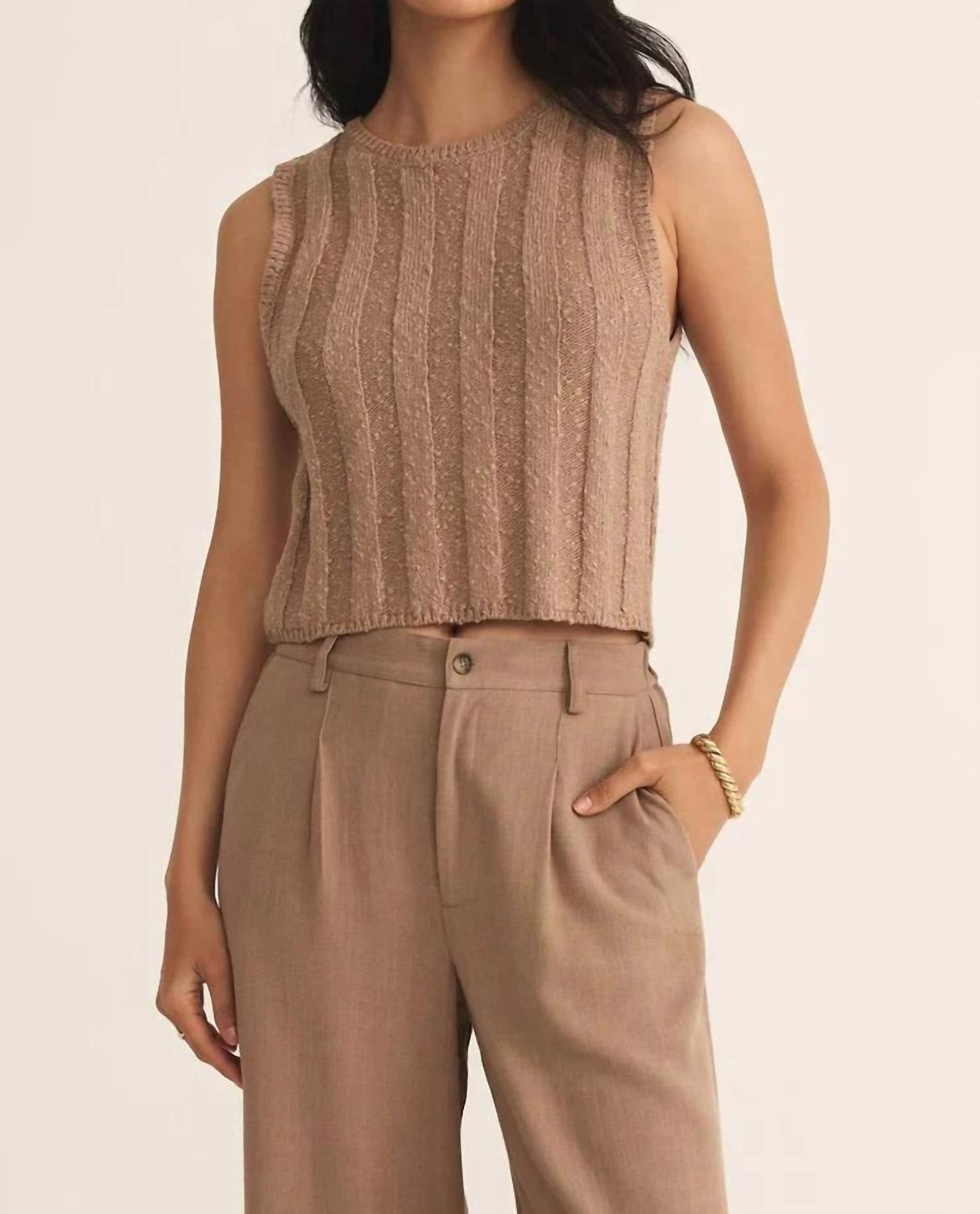 Z Supply - Calan Ribbed Crop Top