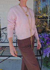 Lucy Paris - Pretty Little Silk Sweater