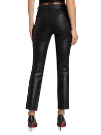 L'Agence - Tati High Rise Crop Micro Boot Pants
