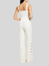 Toccin - Gracie Sequin Button Detail Pant