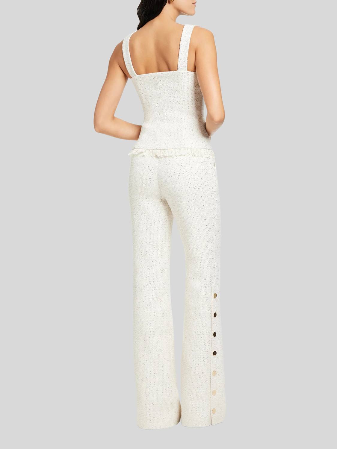 Toccin - Gracie Sequin Button Detail Pant