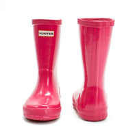 HUNTER Kids First Gloss Rain Boots in bright pink - kids' shoe - view 5