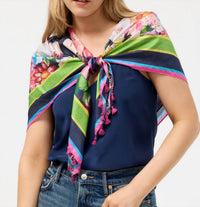 Johnny Was - Women's Gerbera Silk Scarf