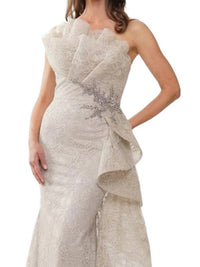 Marsoni By Colors - One Shoulder Evening Gown