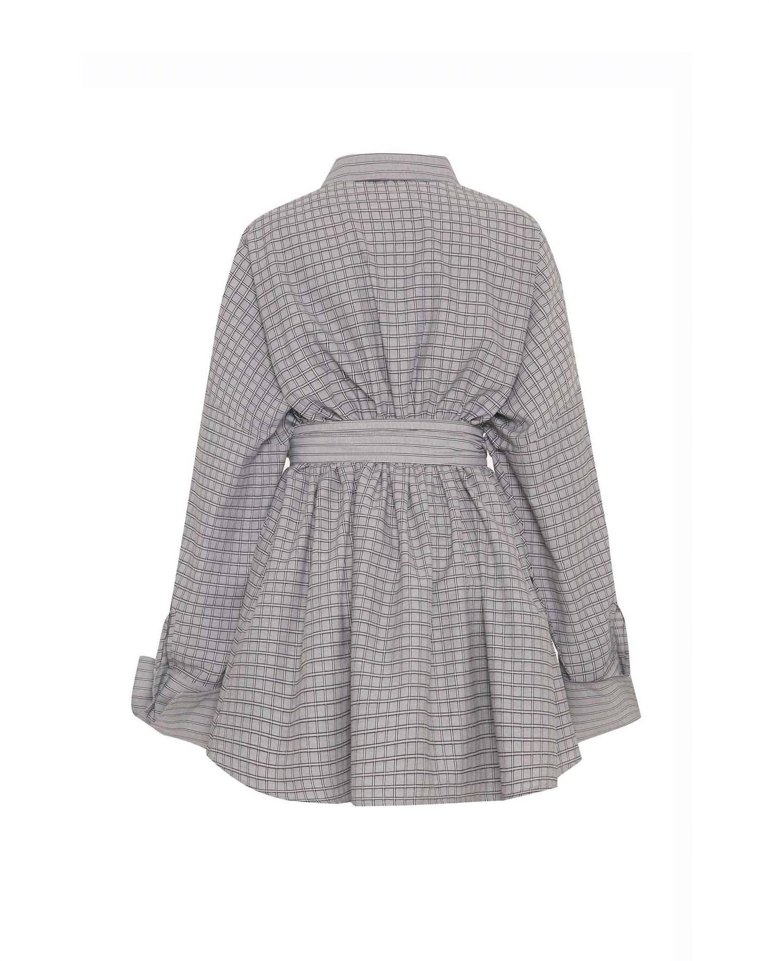 Theo The Label - Women's Echo Plaid Fit-and-flare Mini Dress
