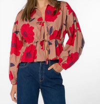 Velvet Heart - Emmalyn Floral Print Top