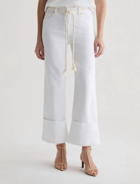 Ag Jeans - Saige Wide Leg Crop Jean