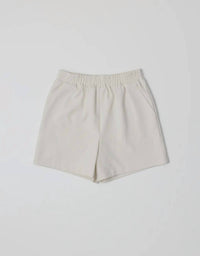 By Together Women's Refined Shorts in milk - women's shorts