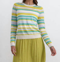 Margaret O'Leary - Stripe Crewneck Sweater