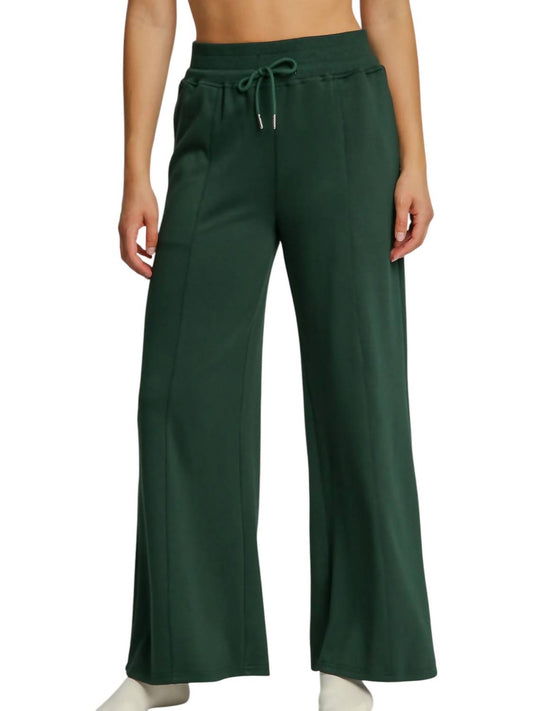 Umgee - Buttery Wide Leg Knit Pants