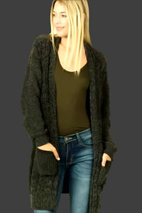 Active Basic - Iris Chenille Cardigan