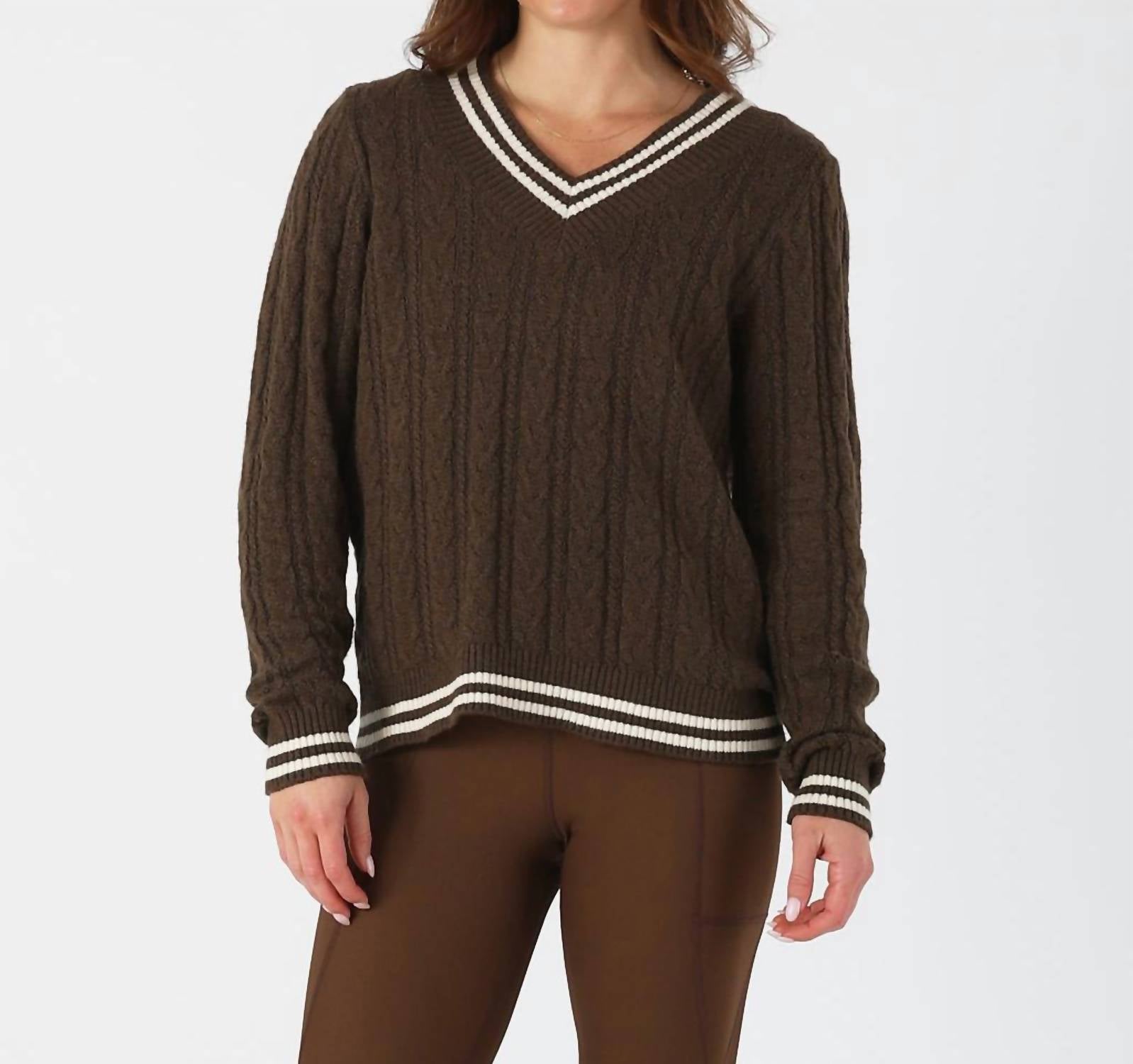 Glyder - Hanalei Cable Knit Sweater