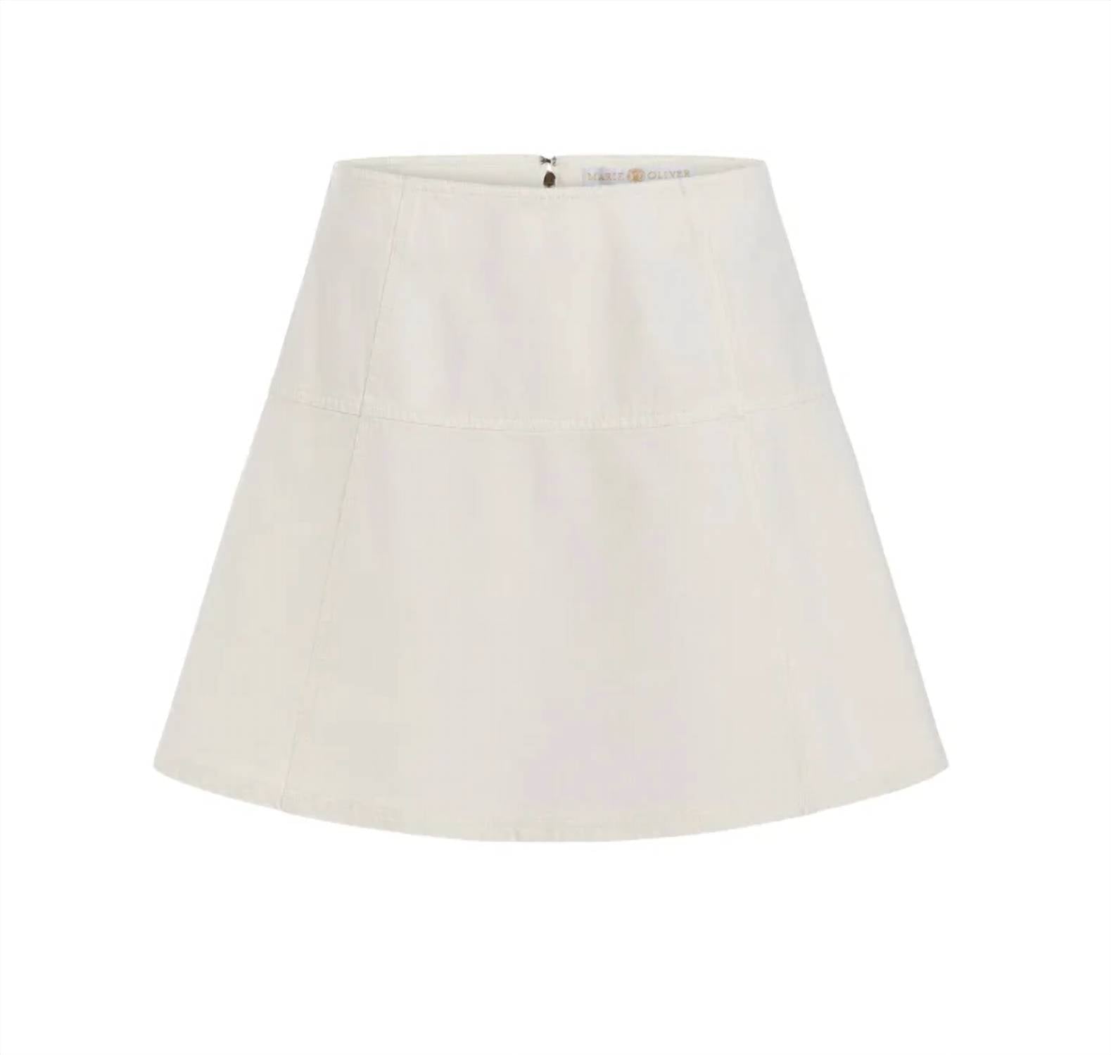 Marie Oliver - Crawford Denim Mini Skirt